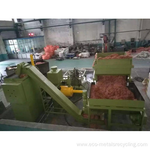 Horizontal Automatic Steel Metal Removal Briquetting Press